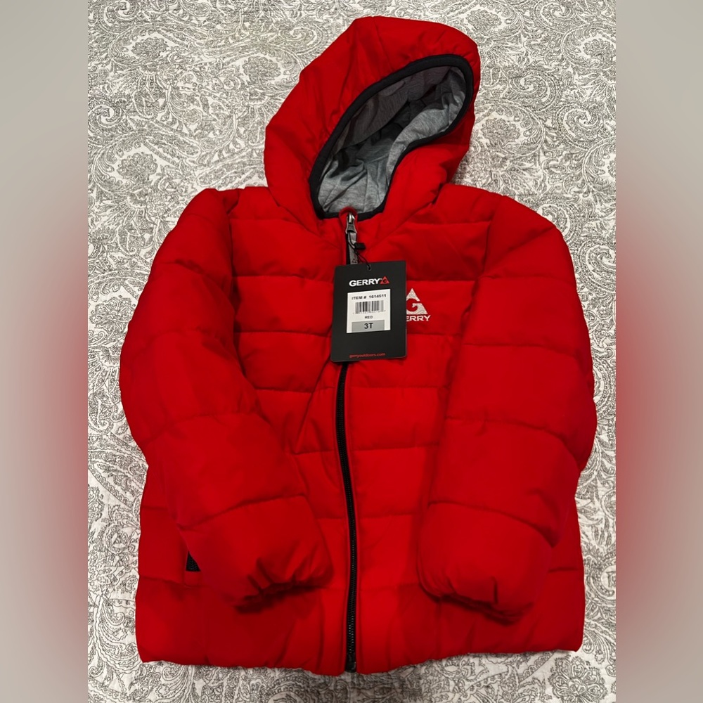 Brand New With Tags Red Kids Gerry Winter Jacket